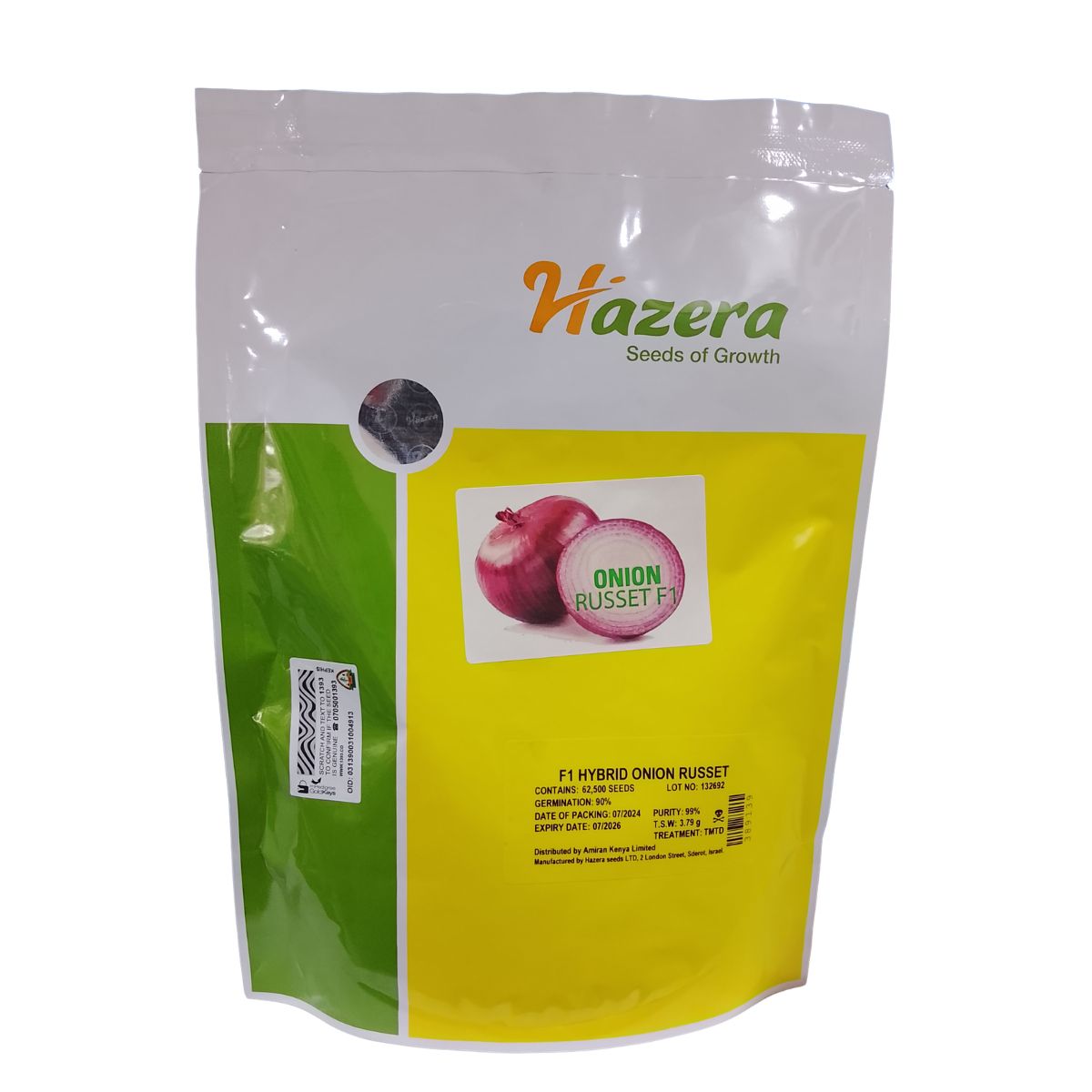 ONION RUSSET F1 62500 SDS